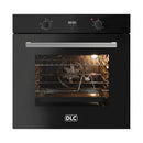 DLC T-FG60LGS-01G Built-In Electric Oven 73L, Black فرن كهربائي مدمج دي ال سي
