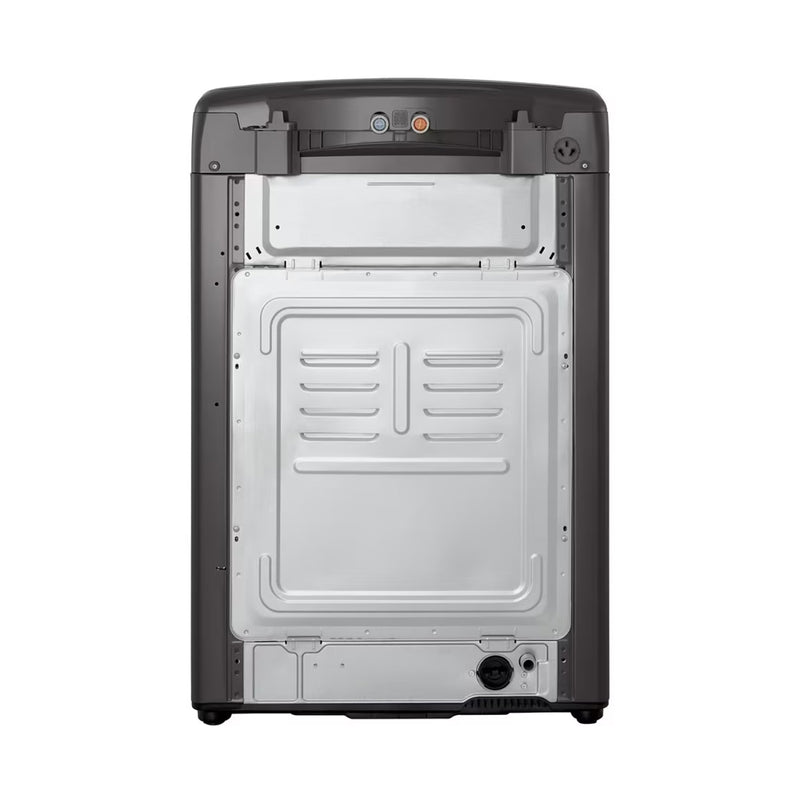 LG T16V1NDHT7-SILVER TopLoad Washer 16kg, Smart Inverter Motor, Smart Diagnosis, Silver غسالة ذات فتحة علوية ال جي