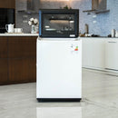 LG T21X2EHH7A Top Load Inverter Washing Machine 19 Kg, White غسالة ذات فتحة علوية 19 كيلو ذكية ومدعومة بالذكاء الاصطناعي ال جي