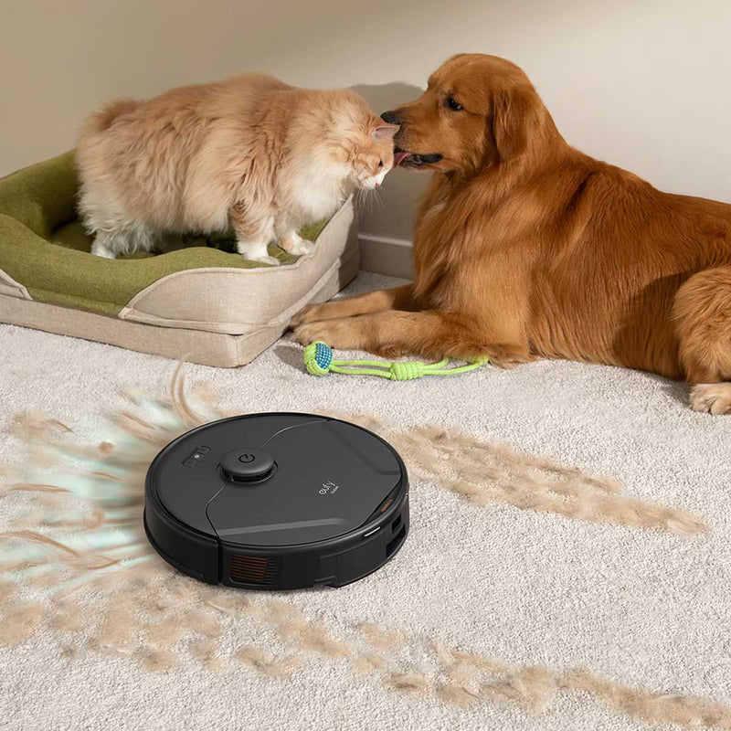 ANKER T2266V11 5845 EUFY X8 Pro Robotic Vacuum & Mop with Self-Empty Station, Black مكنسة روبوت انكر