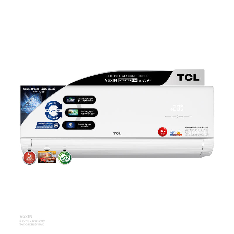 TCL TAC-24CHSD/MAX  Inverter Pro, T4 Super Tropical Compressor, 2 TON