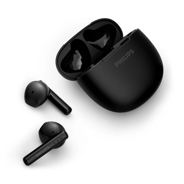 PHILIPS TAQ2000BK-97 2000‑Series Open‑Ear True Wireless Earbuds, Black