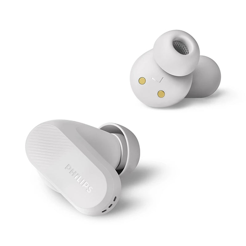 PHILIPS TAT3509WT-97 3000 Series True Wireless Headphones, White سماعات بلوتوث فلبس
