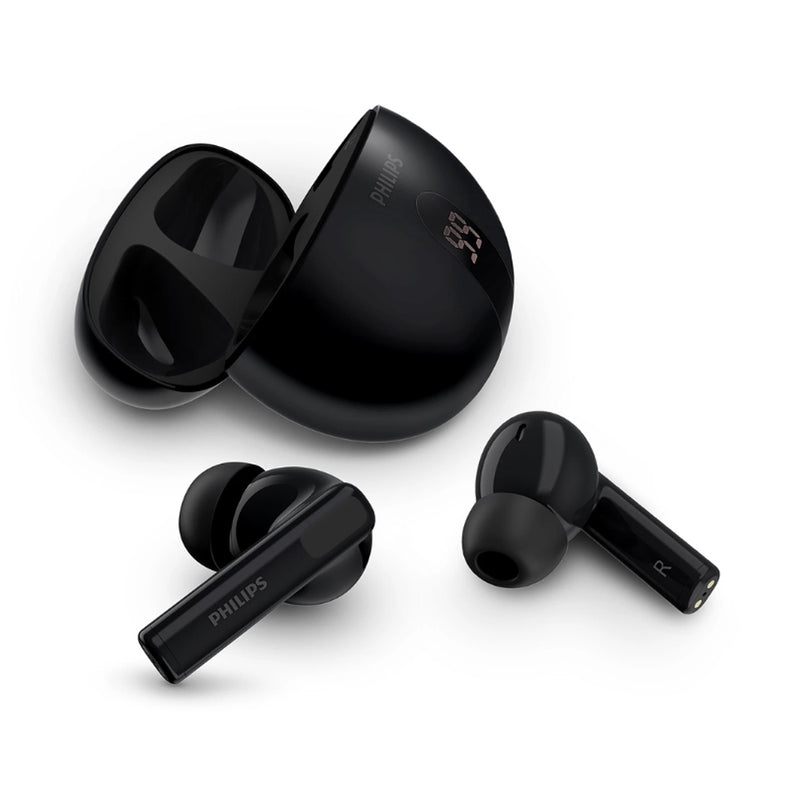 PHILIPS TAT3559BK-97 3000‑series True Wireless Headphones, Black سماعات بلوتوث فلبس