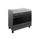 TOSHIBA TBA-36LMG5G089KS Free Standing Gas Cooker 90x60, Stainless Steel طباخ غازي  خمس مشاعل مصنوع من الفولاذ توشيبا