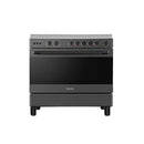 TOSHIBA TBA-36LMG5G089KS Free Standing Gas Cooker 90x60, Stainless Steel طباخ غازي  خمس مشاعل مصنوع من الفولاذ توشيبا