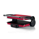 BOSCH TCG4104 3-in-1 Contact Grill Painted Steel 2000W, Red