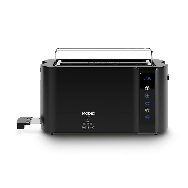 MODEX TCS6000 Toaster 4-Slice Extra-Wide Slots, Black توستر مودكس