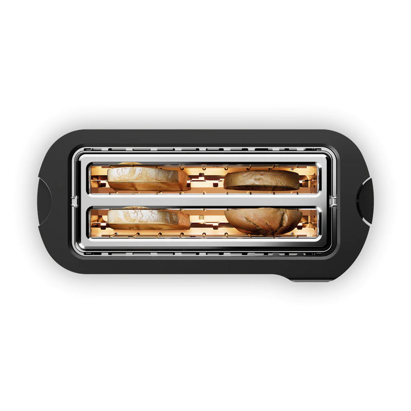 MODEX TCS6000 Toaster 4-Slice Extra-Wide Slots, Black توستر مودكس