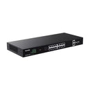 TENDA TEG1120P-16-150W 18GE+2SFP Ethernet Switch With 16-Port PoE
