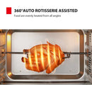 TOSHIBA TL-MC40EZF-GR Toaster Oven With Grill, Black فرن شواء 40 لتر توشيبا