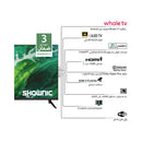 SHOWNIC TS-43AFHWQ Smart TV 4K QLED, 43-Inch