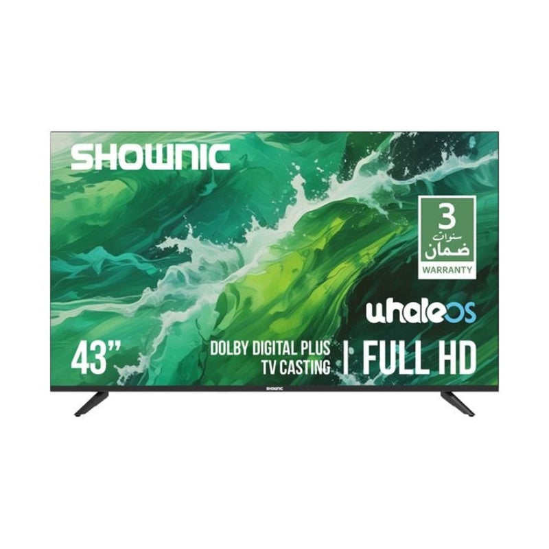 SHOWNIC TL-QWF43A   Smart TV 4K QLED 43 Inch شاشة شونك حجم 43 سمارت كيوليد