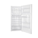 ALHAFIDH TMN680W1 Double Door Refrigerator, White ثلاجة مع براد داخلي مدمج الحافظ