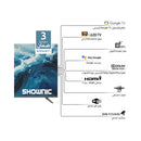 SHOWNIC TS-43AFHGD QLED Google Smart TV, 43-Inch شاشة حجم 43 انج شونك