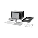 BLACK & DECKER TRO100RDG-B5 Electric Oven, Black