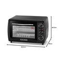 BLACK & DECKER TRO19RDG-B5 Electric roasting oven, Black