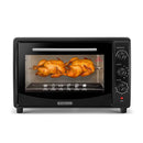 BLACK & DECKER TRO45RDG-B5 45L Toaster Oven with Double Glass and Rotisserie  فرن محمصة مزدوج متعدد الوظائف