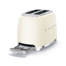 SMEG TSF01CREU 2 Slice Toaster 50's Style Aesthetic, Cream محمصة خبز ذات شريحتين