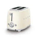SMEG TSF01CREU 2 Slice Toaster 50's Style Aesthetic, Cream محمصة خبز ذات شريحتين