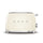 SMEG TSF01CREU 2 Slice Toaster 50's Style Aesthetic, Cream محمصة خبز ذات شريحتين