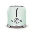 SMEG TSF01PGEU 2 Slice Toaster 50's Style Aesthetic, Pastel green توستر