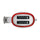 SMEG TSF01RDEU 2 Slice Toaster 50's Style Aesthetic, Red توستر