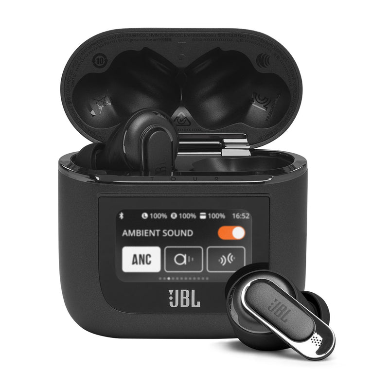 JBL JBLTOURPRO2BLK 6124 Tour Pro 2 True Wireless Noise Cancelling Earbuds, Black سماعات