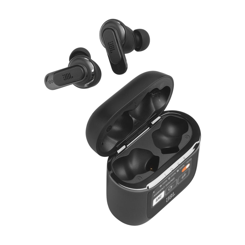 JBL JBLTOURPRO2BLK 6124 Tour Pro 2 True Wireless Noise Cancelling Earbuds, Black سماعات