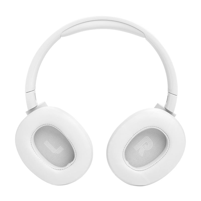 JBL JBLT770NCWHT 6112 Tune 770NC Wireless Over-Ear Headphones, White سماعات رأس لا سلكية مع خاصية الغاء الضوضاء