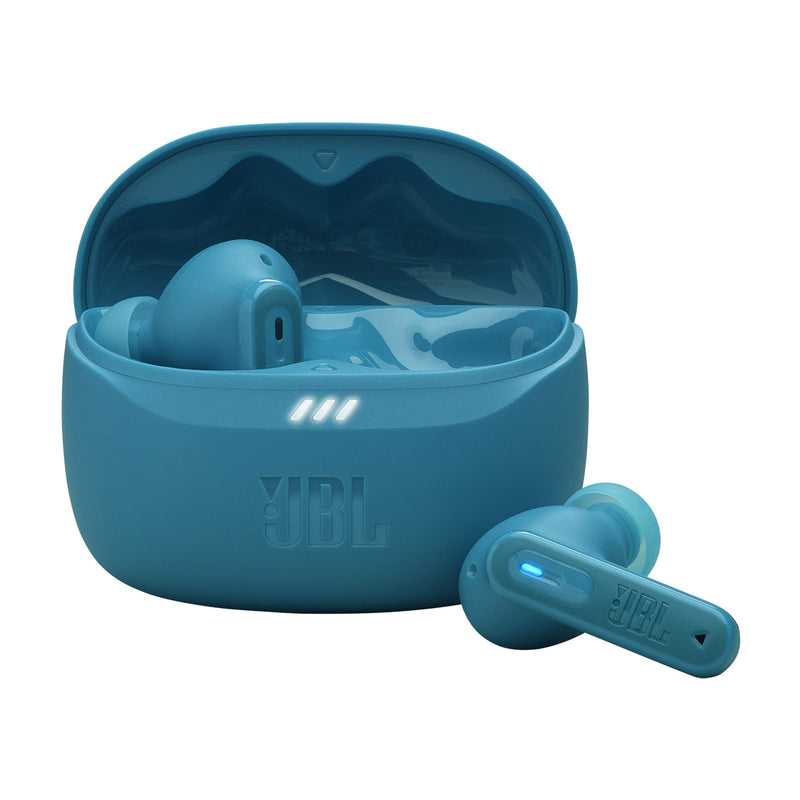 JBL JBLTBEAM2TQE 7300 In-Ear Headphones Tune Beam 2, Turquoise سماعات لاسلكية مع خاصية الغاء الضوضاء