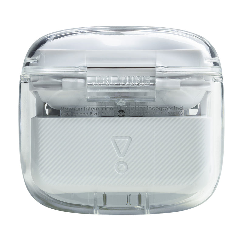 JBL JBLTFLEXGWHT 6121 Tune Flex Ghost Edition, White سماعات لا سلكية مع خاصية الغاء الضوضاء