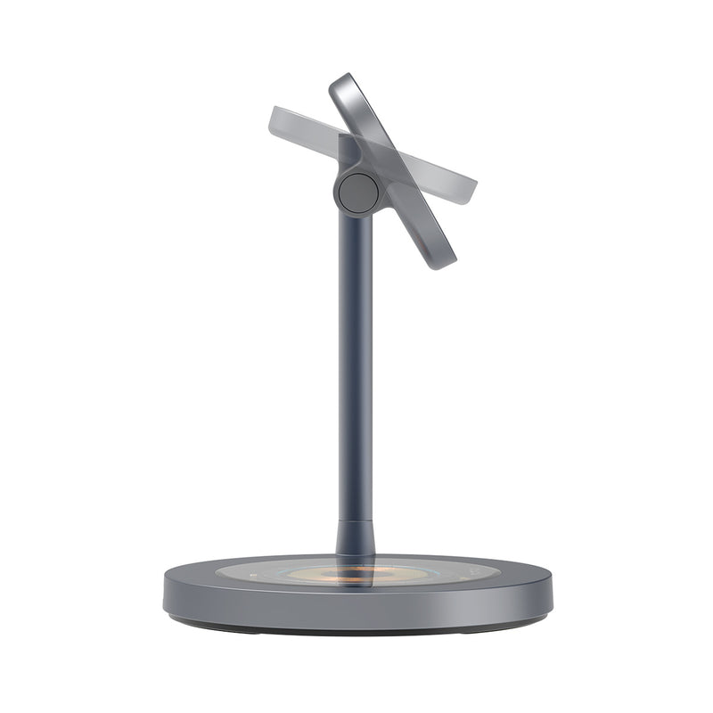 MOMAX UD23E Q.MAG Dual 2 Dual Magnetic Wireless Charging Stand, Black