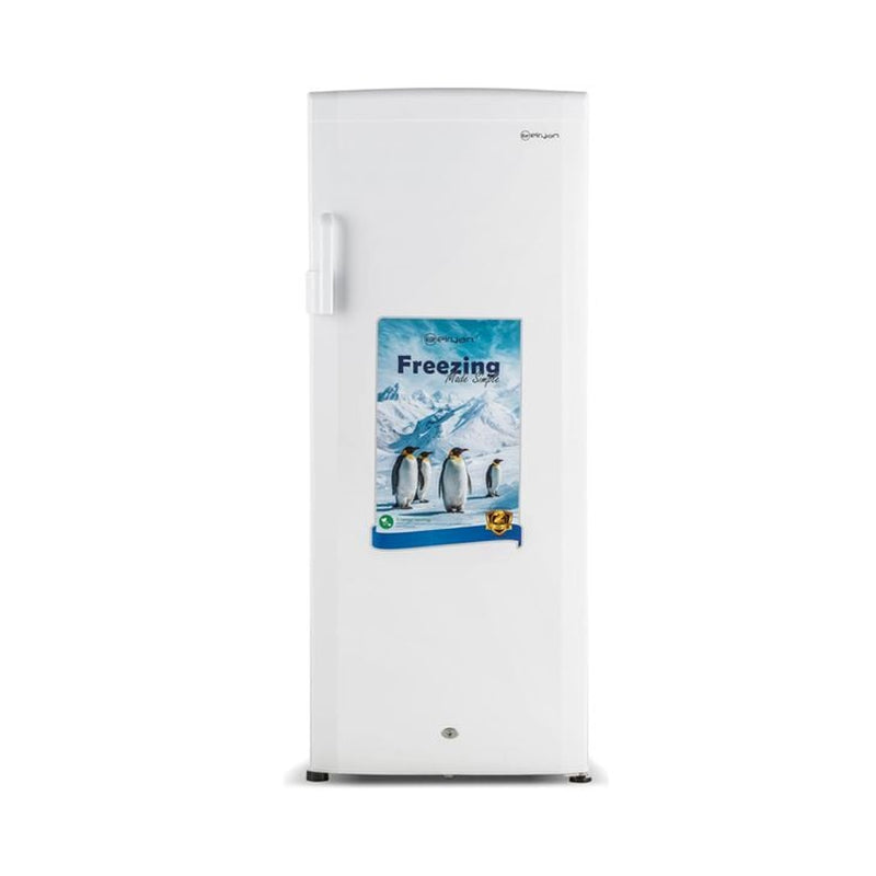 ELRYAN URF6DN Upright Freezer 13ft, White مجمدة عامودية 13 قدم الريان