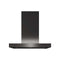 GE UVW9301BLTS-966 Cooker Hood 76cm, Black