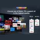 TCL V6C 55" UHD 4K TV With Dolby Audio HDR 10