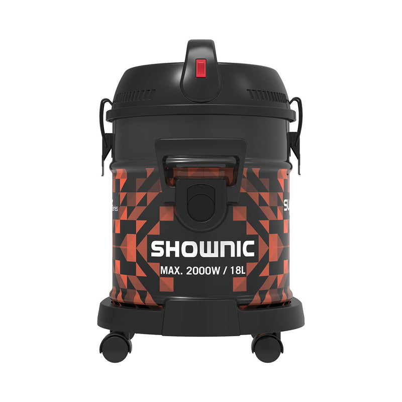 SHOWNIC VB-18M20RCB Drum vacuum cleaner مكنسة كهربائية أسطوانية شونك