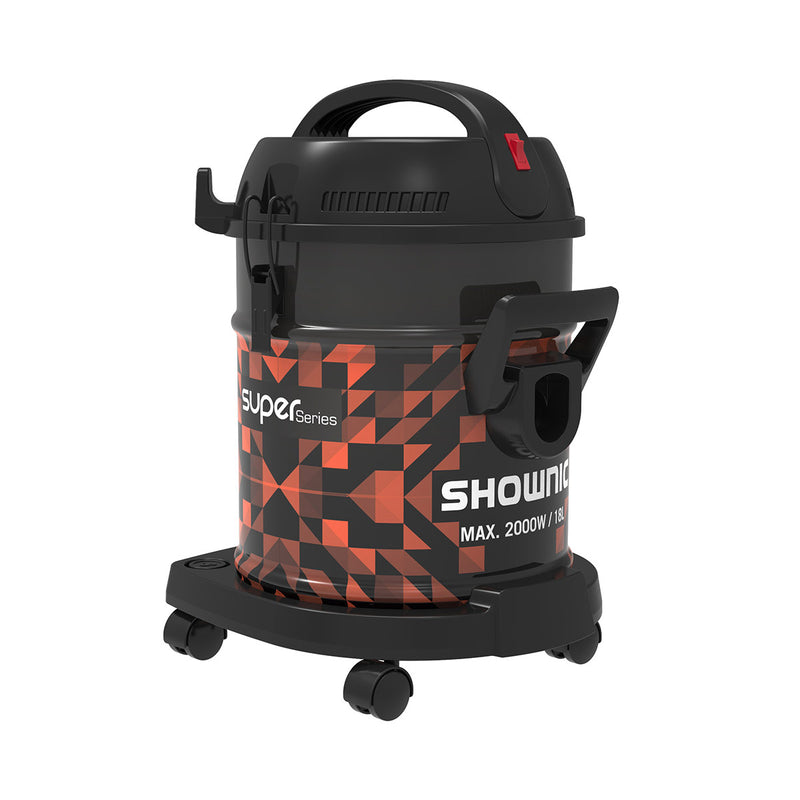SHOWNIC VB-18M20RCB Drum vacuum cleaner مكنسة كهربائية أسطوانية شونك