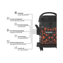 SHOWNIC VB-18M20RCB Drum vacuum cleaner مكنسة كهربائية أسطوانية شونك