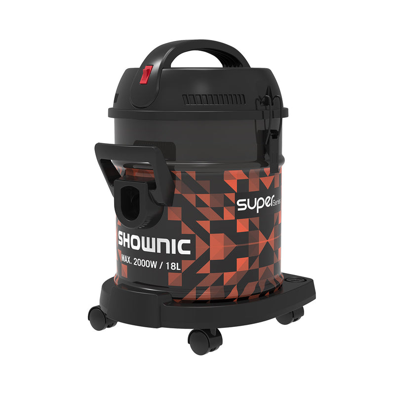 SHOWNIC VB-18M20RCB Drum vacuum cleaner مكنسة كهربائية أسطوانية شونك