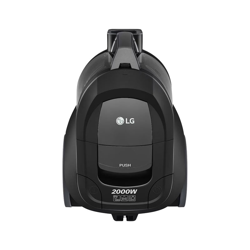 LG VC5420NNTS Bagless Vacuum Cleaner, 1.3 Liter Dust Capacity, Long Lasting Suction Power, 2000 Watt مكنسة كهربائية بدون كيس ال جي