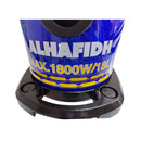 ALHAFIDH VCHA-1800D18J2 Vacuum Cleaner 1800W 18 Liter, Blue