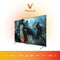 TheVUE 55VEG602  SMART QLED 55 frameless google TV 144hz, 55 Inch شاشة حجم 55