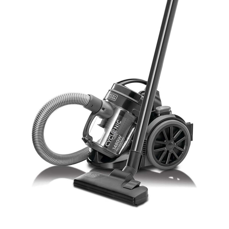 BLACK & DECKER VM1480-B5 1400W Multicyclonic Vacuum Cleaner مكنسة كهربائية بدون كيس