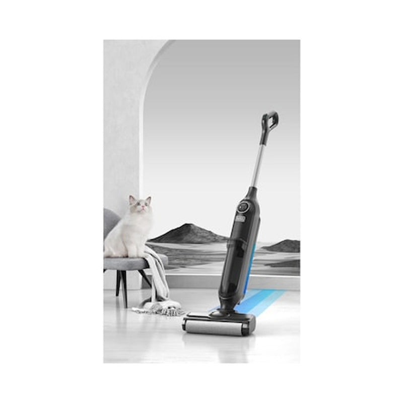 BLACK & DECKER VW216BR-B5 831 Cordless 2-in-1 Vacuum and Wet Dry Mop, Black  المكنسة الكهربائية والممسحة الجافة والرطبة