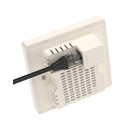 TENDA W15 AX3000 Dual-band Gigabit In-wall Access Point (ultra-thin), Gold اكسس بوينت خارجي اي اكس 3000 تيندا