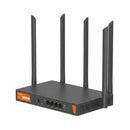 TENDA W30E AX3000 Dual Band Gigabit Wi-Fi6 Enterprise Wireless Router, Gray