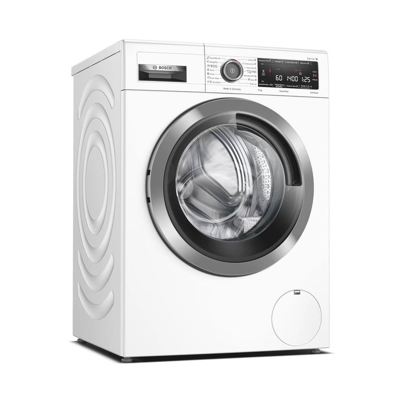 BOSCH WAV28M80ME Washing Machine, Front Load Washer 9kg 1400rpm, White - غسالة بوش جانبي