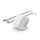 BELKIN WCA006MY1MWH-B6 BoostCharge USB-C Wall Charger 20W+ 1M USB-C Cable شاحن تايب سي بيلكن