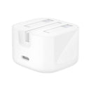 BELKIN WCA008MY1MWH-B6 BoostCharge CUBIC 30W USB-C PD GaN, White شاحن بيلكن
